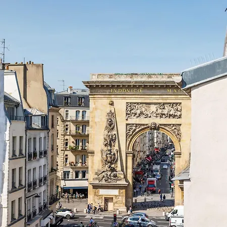 Chic 1br-4p - Strasbourg-saint-denis פריז